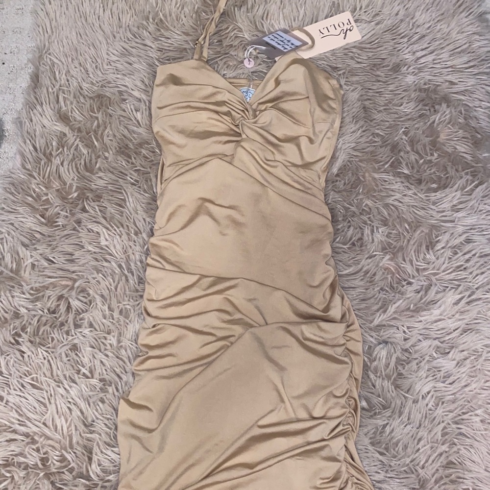 Bodycon Mini beige